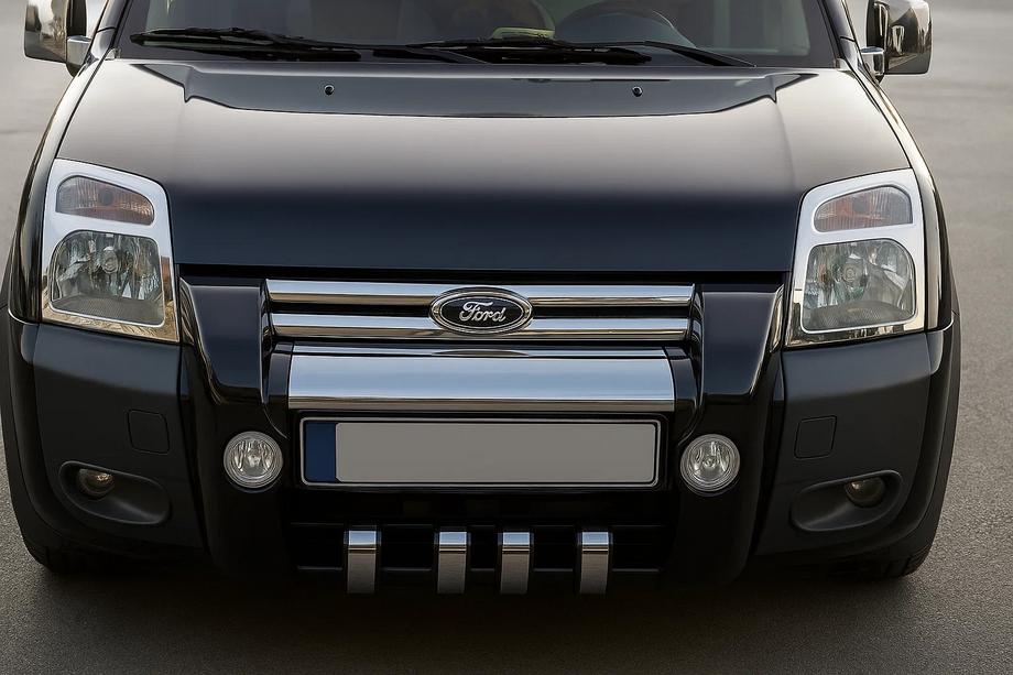 Ford Connect 2006–2009 Forlygterammer (2 stk., rustfrit stål) Image