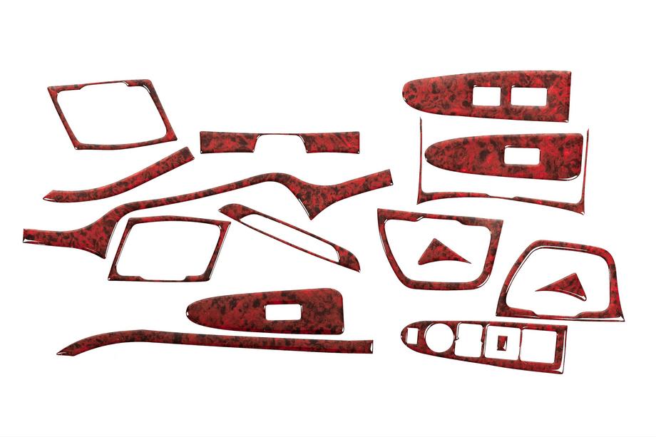Kia Sportage 2010–2015 Dekor til instrumentbord Sort Image