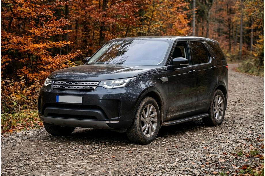 Land Rover Discovery V 2017– Sidetrin Bosphorus Black (2 stk., aluminium) Image