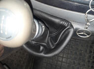 Mercedes Vito W639 2004–2014 Gearskiftemanchet med OEM-ramme (kunstlæder) foto 3