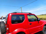 Suzuki Jimny 1998–2018 Tagrælinger Skyport (sorte) foto 1
