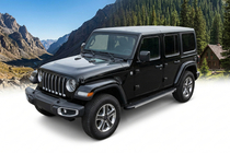 Jeep Wrangler 2018– Sidetrin Maya V1 (2 stk., aluminium) foto 1