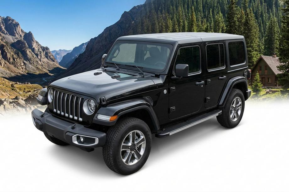 Jeep Wrangler 2018– Sidetrin Maya V1 (2 stk., aluminium) Image