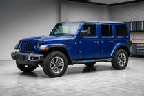 Jeep Wrangler 2018– Maya Blue sidetrin (2 stk., aluminium) foto 1