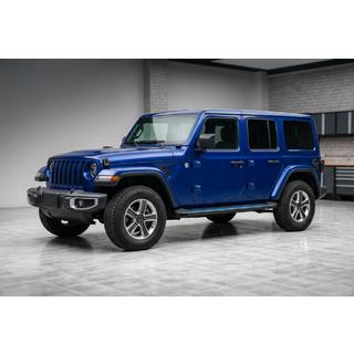 Maya Blue sidetrin (2 stk., aluminium) Jeep Wrangler 2018– foto 1