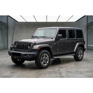 BlackLine sidetrin (2 stk., aluminium) Jeep Wrangler 2018– foto 1