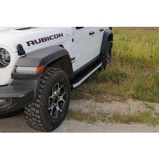 Sidetrin Fullmond (2 stk., aluminium) Jeep Wrangler 2018– foto 1
