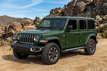 Jeep Wrangler 2018– Sidetrin Vision New Black (2 stk., aluminium) foto 1