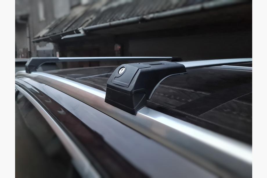 Audi Q7 2015–2026 Tagbøjler til integrerede tagrælinger Skybar (2 stk) Grå Image