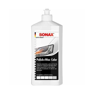 Sonax NanoPro farvet polish med voks, hvid, 250 ml foto 1