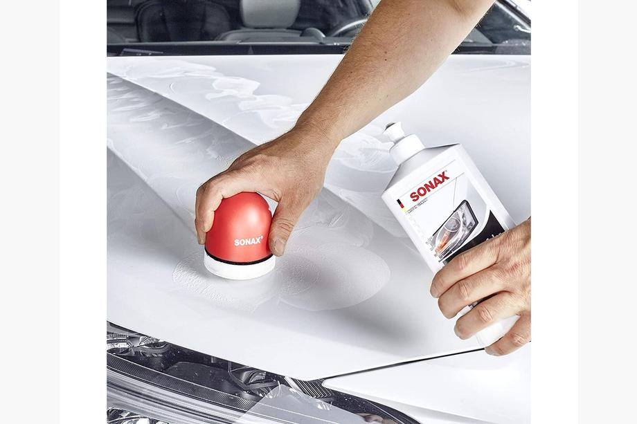Sonax NanoPro farvet polish med voks, hvid, 250 ml Foto 3