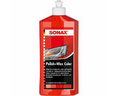 Sonax NanoPro farvepolish med voks rød 250 ml foto 1