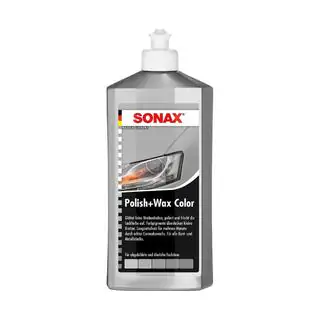 Sonax NanoPro farvet voks-polish grå 250 ml foto 1