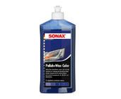 Sonax NanoPro farvet polish med voks blå 250 ml foto 1