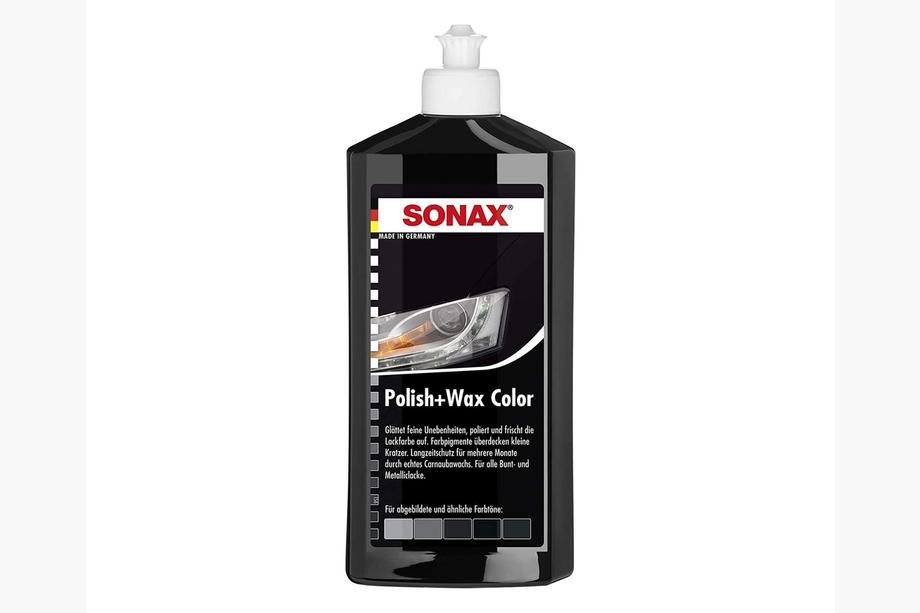 Sonax NanoPro farvet voks-polish sort 500 ml Foto 1