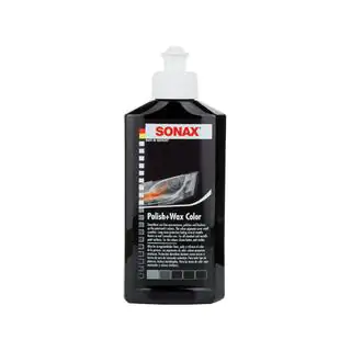 Sonax NanoPro farvepolish med voks, sort 250 ml foto 1