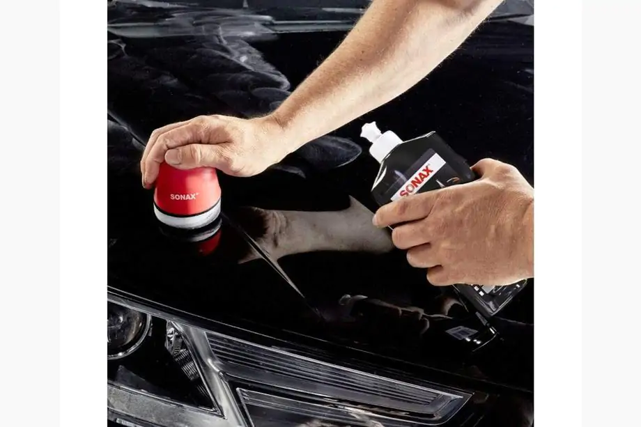 Sonax NanoPro farvepolish med voks, sort 250 ml Foto 2