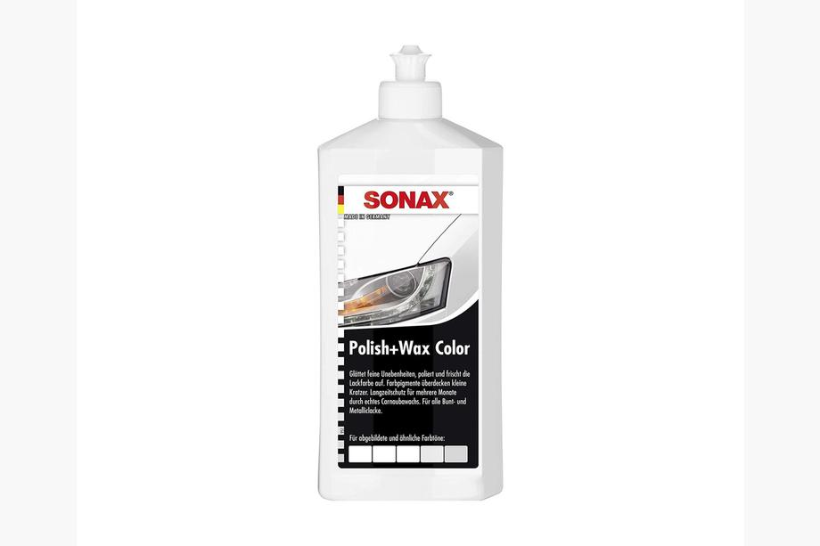 Sonax NanoPro farvepolish med voks, hvid, 500 ml Image