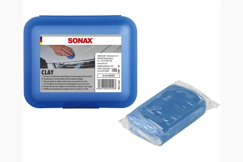 Sonax blå claybar til rensning af lak og glas Image