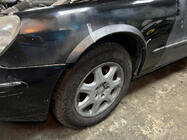 Mercedes S-class W220 1998–2005 Skærmkantlister til hjulkasser (4 stk., sort, ABS-plast) foto 1