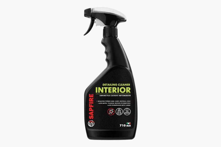 Sapfire interiørrens til bil 710 ml Image