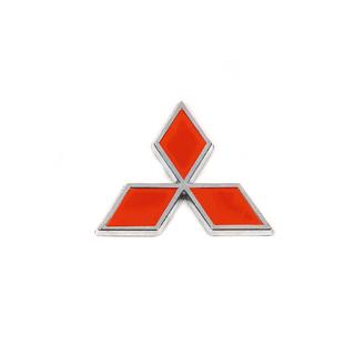 Emblem 85 mm (rød) Mitsubishi Colt 1996–2004 foto 1