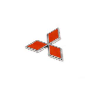 Emblem 85 mm (rød) Mitsubishi Colt 1996–2004 foto 2