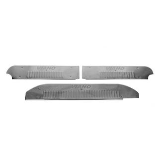 Indvendige dørtrinslister Carmos V4 (rustfrit stål) Mercedes Viano 2004–2014 foto 2