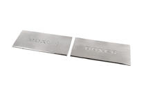 Peugeot Boxer 2006–2025 Carmos V2 indvendige dørtrinslister (2 stk., rustfrit stål) foto 1
