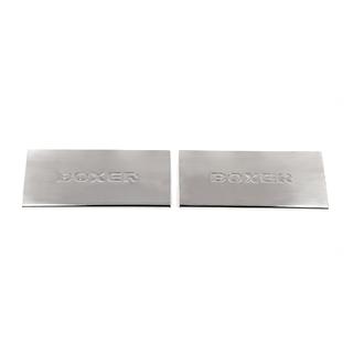 Carmos V2 indvendige dørtrinslister (2 stk., rustfrit stål) Peugeot Boxer 2006–2025 foto 2