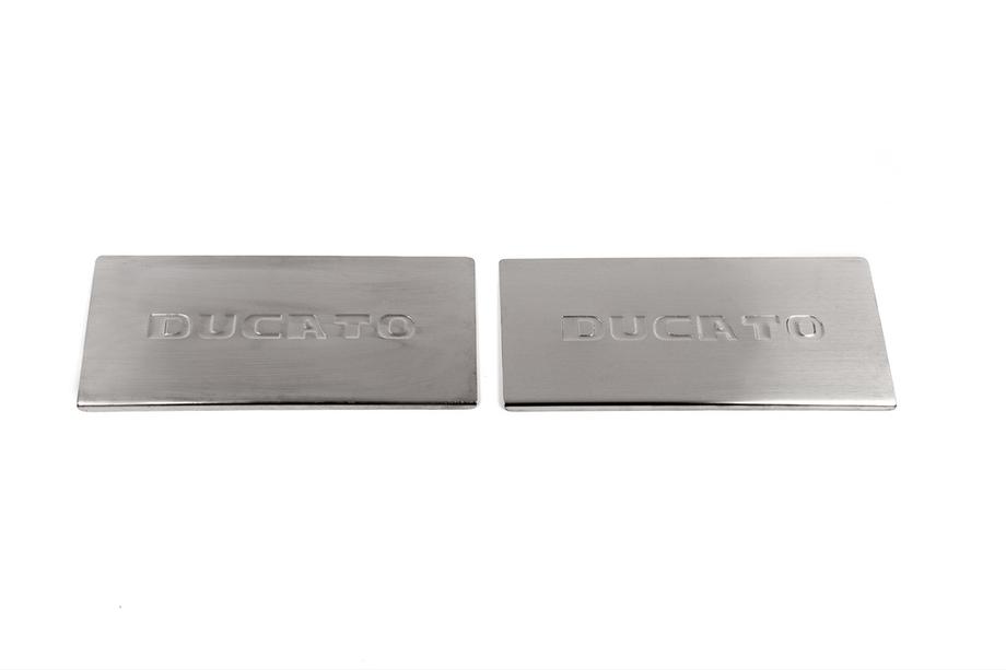Fiat Ducato 2006–2025 Indvendige dørtrinslister Carmos V2 (2 stk., rustfrit stål) Foto 2