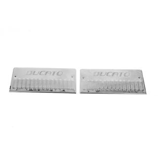Indvendige dørtrinslister Carmos V3 (2 stk., rustfrit stål) Fiat Ducato 2006–2025 foto 2