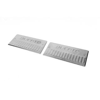 Indvendige dørtrinslister Carmos V3 (2 stk., rustfrit stål) Fiat Ducato 2006–2025 foto 1