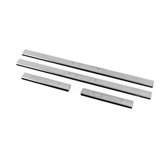 Carmos V3 dørtrinslister (4 stk., rustfrit stål)