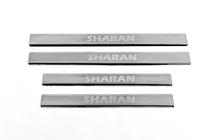 Volkswagen Sharan 2010–2023 Dørtrinslister Carmos V2 (4 stk., rustfrit stål) foto 2