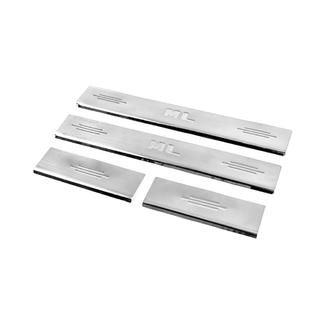 Carmos V2 dørtrinslister (4 stk., rustfrit stål) Mercedes ML W164 2005–2011 foto 1