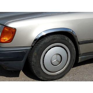 Hjulbuelister 1985-1989 (4 stk., rustfrit stål) Mercedes E-klasse W124 1984–1997 foto 1