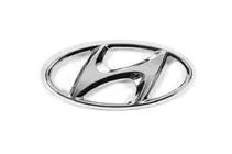 Hyundai Accent 2011–2017 Emblem (2 stifter, 170 x 85 mm) foto 1