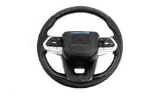 Toyota Land Cruiser 200 2007–2021 Rat med airbag i 2025-design (ægte carbon) foto 1