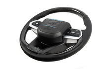 Toyota Land Cruiser 200 2007–2021 Rat med airbag i 2025-design (ægte carbon) foto 3