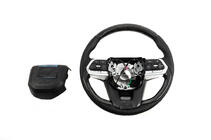 Toyota Land Cruiser 200 2007–2021 Rat med airbag i 2025-design (ægte carbon) foto 4