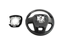 Toyota Land Cruiser 200 2007–2021 Rat med airbag i 2025-design (ægte carbon) foto 5