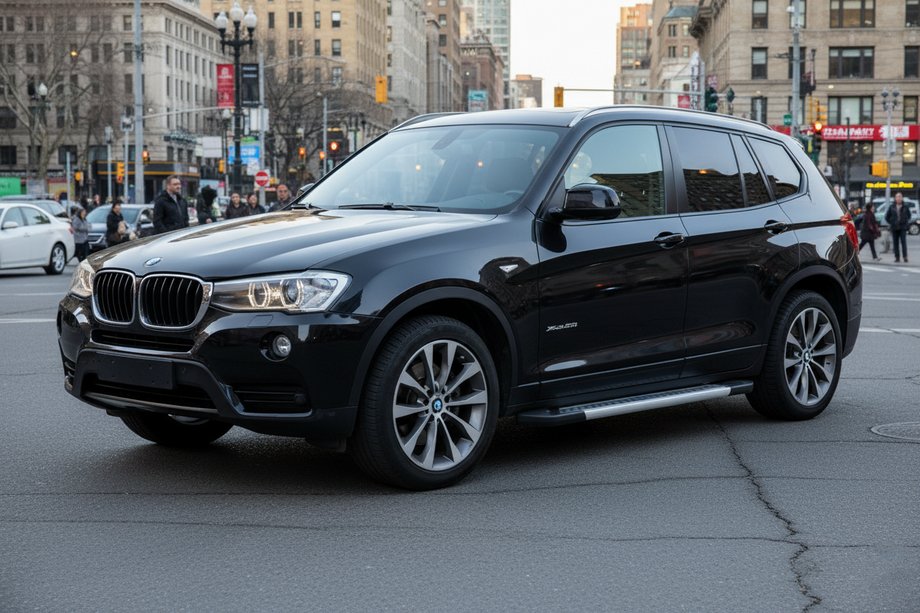 BMW X3 F25 2011–2018 Sidetrin Vision New Grey (2 stk., aluminium) Image