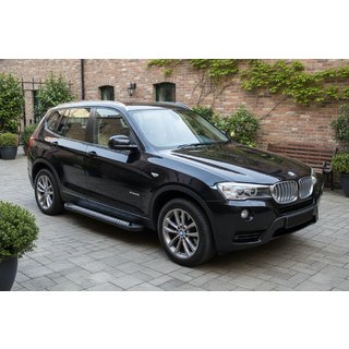 Sidetrin Vision New Black (2 stk., aluminium) BMW X3 F25 2011–2018 foto 1