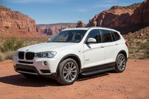 BMW X3 F25 2011–2018 Sidetrin Tayga Black (2 stk., aluminium) foto 1