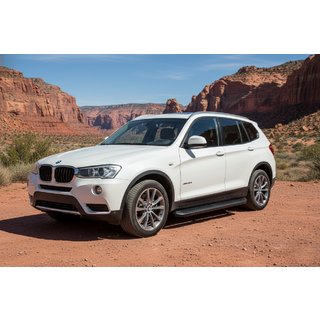 Sidetrin Tayga Black (2 stk., aluminium) BMW X3 F25 2011–2018 foto 1