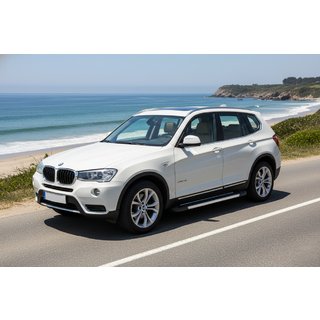 RedLine sidetrin (2 stk., aluminium) BMW X3 F25 2011–2018 foto 1