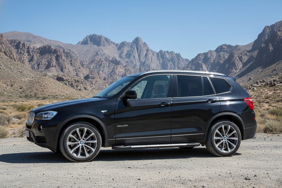 BMW X3 F25 2011–2018 Sidetrin Line (2 stk., aluminium) Image