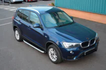 BMW X3 F25 2011–2018 Sidetrin Fullmond (2 stk., aluminium) foto 3