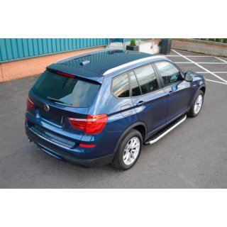 Sidetrin Fullmond (2 stk., aluminium) BMW X3 F25 2011–2018 foto 2